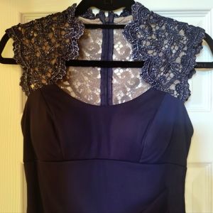 Xscape Navy gown 4P